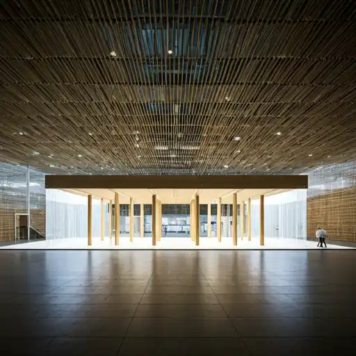 Large scale exhibition hall