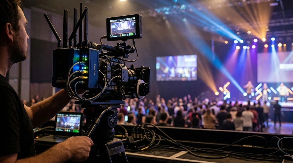 Routeur 5G pour Streaming Live Événementiel : Débit Montant Sanctuarisé et Résilience Inégalée avec le Bonding Peplink SpeedFusion de Welink